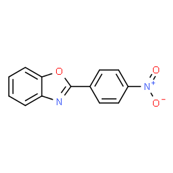ChemSpider 2D Image | 2-(4-Nitrophenyl)benzoxazole | C13H8N2O3