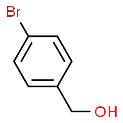 ChemSpider 2D Image | 4-Bromobenzyl alcohol | C7H7BrO