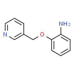 ChemSpider 2D Image | 2-(3-Pyridinylmethoxy)aniline | C12H12N2O