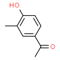 ChemSpider 2D Image | 4'-Hydroxy-3'-methylacetophenone | C9H10O2
