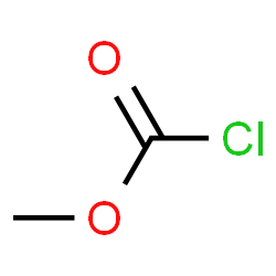 ChemSpider 2D Image | Methyl chloroformate | C2H3ClO2
