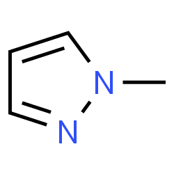 ChemSpider 2D Image | 1-Methylpyrazole | C4H6N2