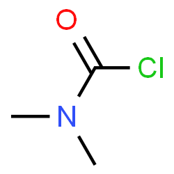 ChemSpider 2D Image | Dimethylcarbamoyl chloride | C3H6ClNO