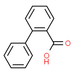 ChemSpider 2D Image | 2-Phenylbenzoic Acid | C13H10O2