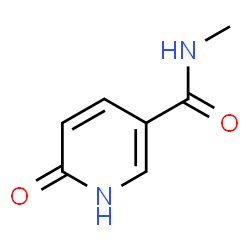 ChemSpider 2D Image | N-methyl-2-pyridone-5-carboxamide | C7H8N2O2