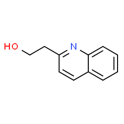 ChemSpider 2D Image | 2-(2-Quinolinyl)ethanol | C11H11NO