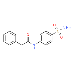 ChemSpider 2D Image | 2-Phenyl-N-(4-sulfamoylphenyl)acetamide | C14H14N2O3S