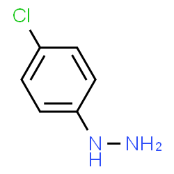 ChemSpider 2D Image | 4-Chlorophenylhydrazine | C6H7ClN2