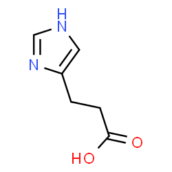 ChemSpider 2D Image | Imidazolepropionic acid | C6H8N2O2