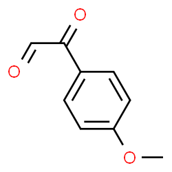 ChemSpider 2D Image | 4-methoxyphenylglyoxal | C9H8O3