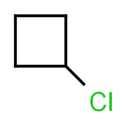 ChemSpider 2D Image | Chlorocyclobutane | C4H7Cl