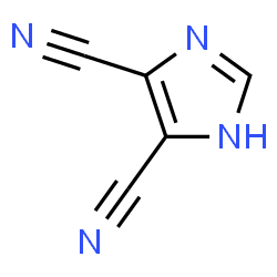 ChemSpider 2D Image | 4,5-Dicyanoimidazole | C5H2N4