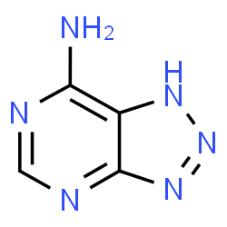 ChemSpider 2D Image | 6-Amino-8-azapurine | C4H4N6