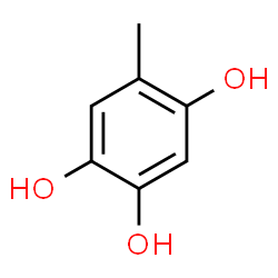 ChemSpider 2D Image | toluene-2,4,5-triol | C7H8O3