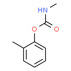 ChemSpider 2D Image | 2-Methylphenyl methylcarbamate | C9H11NO2