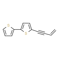 ChemSpider 2D Image | 5-(3-buten-1-ynyl)-2,2'-bithiophene | C12H8S2