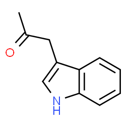 ChemSpider 2D Image | 3-Indolylacetone | C11H11NO