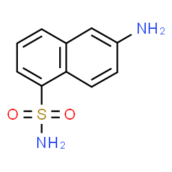 ChemSpider 2D Image | 6-Amino-1-naphthalenesulfonamide | C10H10N2O2S