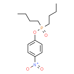 ChemSpider 2D Image | 4-Nitrophenyl dibutylphosphinate | C14H22NO4P