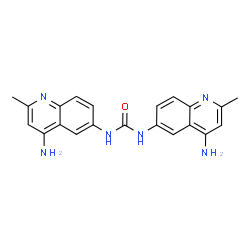 ChemSpider 2D Image | aminoquinuride | C21H20N6O