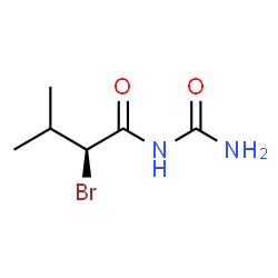 ChemSpider 2D Image | (S)-bromisoval | C6H11BrN2O2