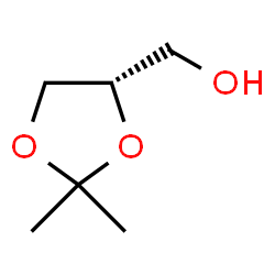 ChemSpider 2D Image | (S)-(+)-Solketal | C6H12O3