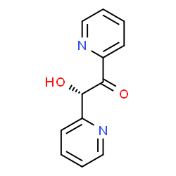 ChemSpider 2D Image | (2S)-2-Hydroxy-1,2-di(2-pyridinyl)ethanone | C12H10N2O2