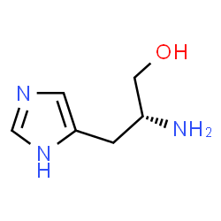 ChemSpider 2D Image | (2R)-2-Amino-3-(1H-imidazol-5-yl)-1-propanol | C6H11N3O