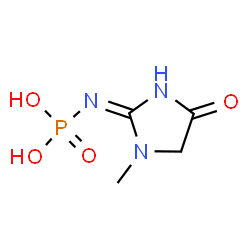 ChemSpider 2D Image | fosfocreatinine | C4H8N3O4P