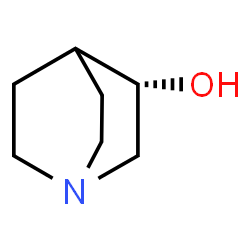 ChemSpider 2D Image | (S)-(+)-3-Quinuclidinol | C7H13NO