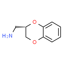 ChemSpider 2D Image | (S)-2,3-dihydro-1,4-Benzodioxin-2-methanamine | C9H11NO2