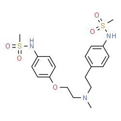 ChemSpider 2D Image | Dofetilide | C19H27N3O5S2