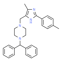 ChemSpider 2D Image | lifarizine | C29H32N4
