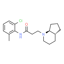 ChemSpider 2D Image | rodocaine | C18H25ClN2O
