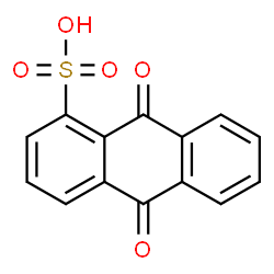 ChemSpider 2D Image | 1-Anthraquinonesulfonic acid | C14H8O5S