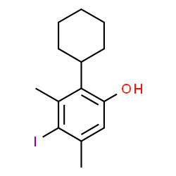 ChemSpider 2D Image | cicliomenol | C14H19IO