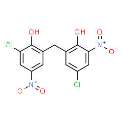 ChemSpider 2D Image | nitroclofene | C13H8Cl2N2O6