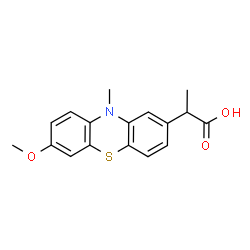 ChemSpider 2D Image | protizinic acid | C17H17NO3S