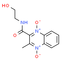 ChemSpider 2D Image | Olaquindox [BAN:INN] | C12H13N3O4