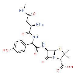 ChemSpider 2D Image | Aspoxicillin | C21H27N5O7S