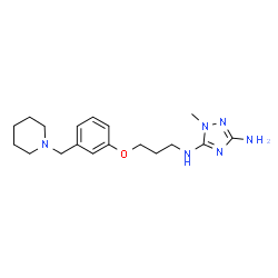ChemSpider 2D Image | lamtidine | C18H28N6O