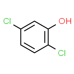 ChemSpider 2D Image | 2,5-Dichlorophenol | C6H4Cl2O