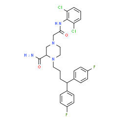 ChemSpider 2D Image | 8YF140A099 | C29H30Cl2F2N4O2