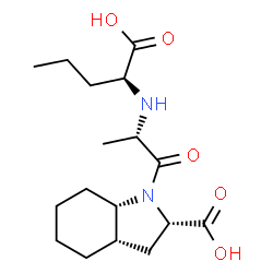 ChemSpider 2D Image | Perindoprilat | C17H28N2O5