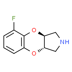 ChemSpider 2D Image | (-)-Fluparoxan | C10H10FNO2