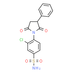 ChemSpider 2D Image | 3V0537Z59Q | C16H13ClN2O4S
