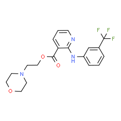 ChemSpider 2D Image | Morniflumate | C19H20F3N3O3