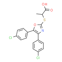 ChemSpider 2D Image | RA6D4LW87K | C18H13Cl2NO3S