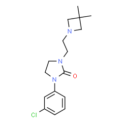 ChemSpider 2D Image | Zetidoline | C16H22ClN3O