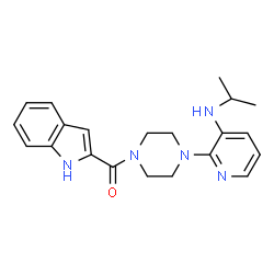 ChemSpider 2D Image | Delavuridine | C21H25N5O